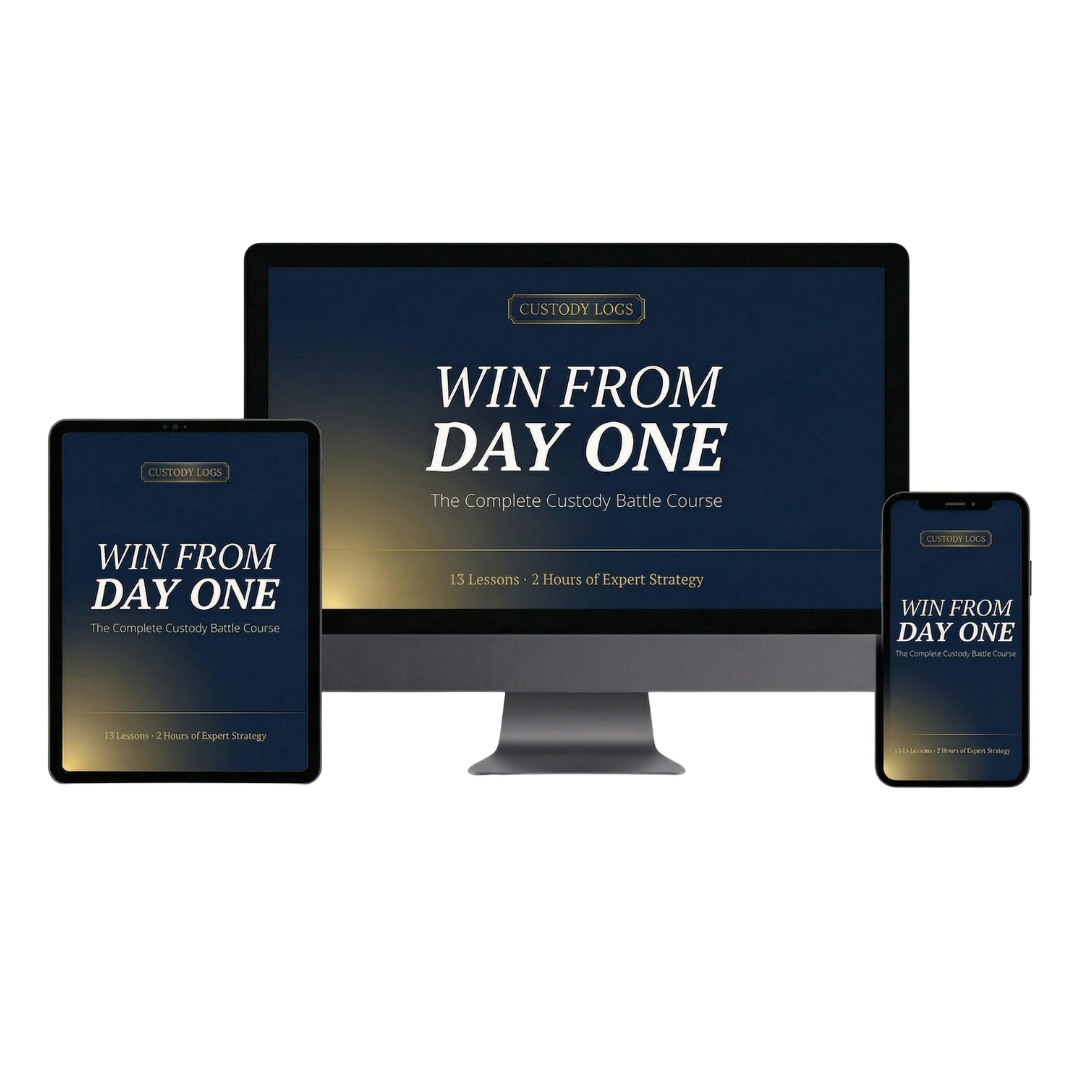 WIN FROM DAY ONE: The Complete Custody Battle Course