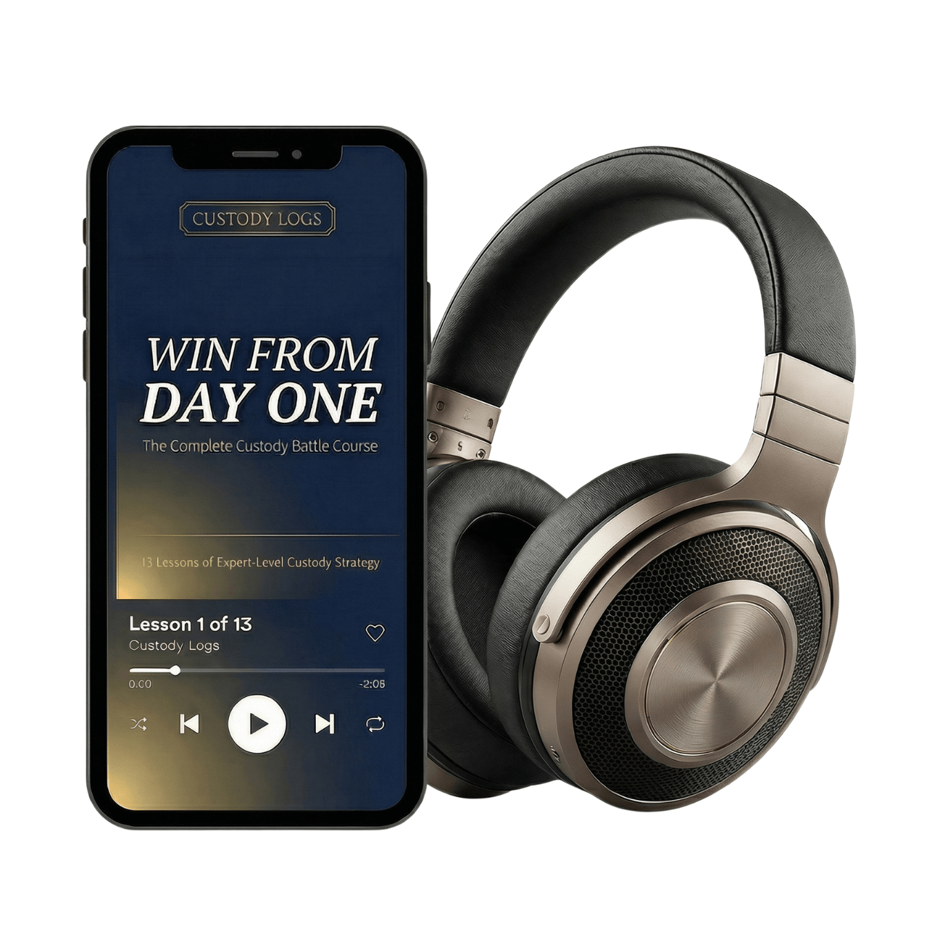 WIN FROM DAY ONE: The Complete Custody Battle Course - ONLY AUDIO EDITION