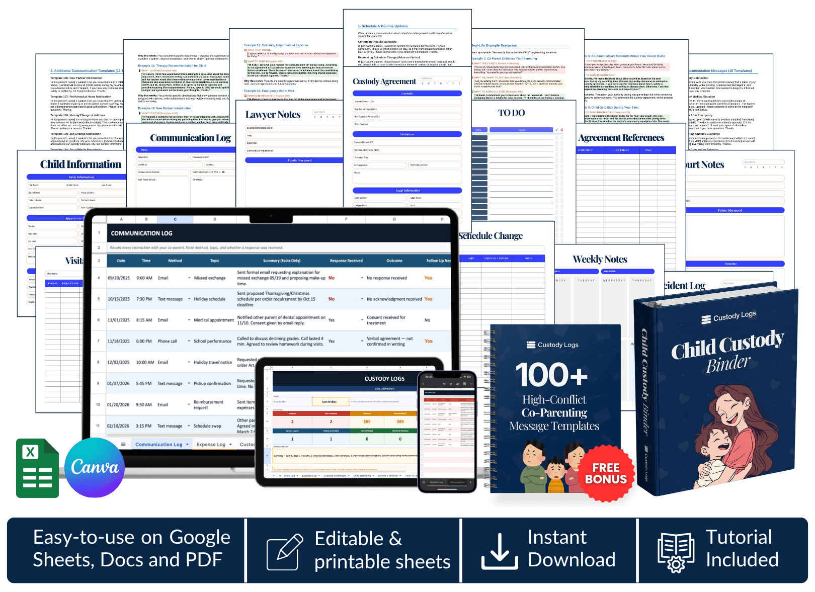 Custody Logs System